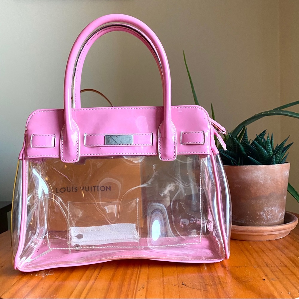 💖 CLEAR AND PINK MINI BAG 💖
